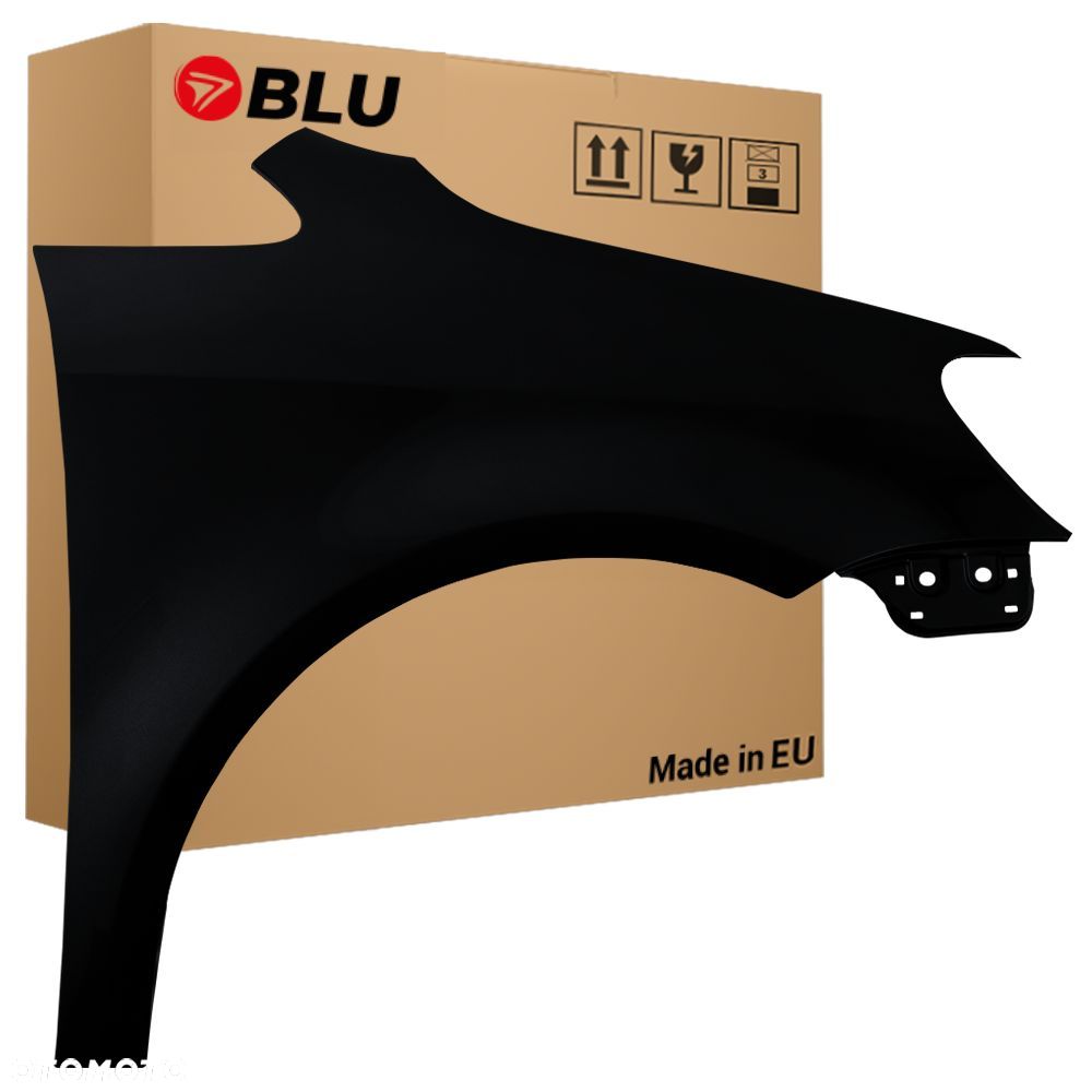 BLU Błotnik VW TOURAN 1T3 LC9X prawy czarny 10-15 przód TiefSchwarz - 1