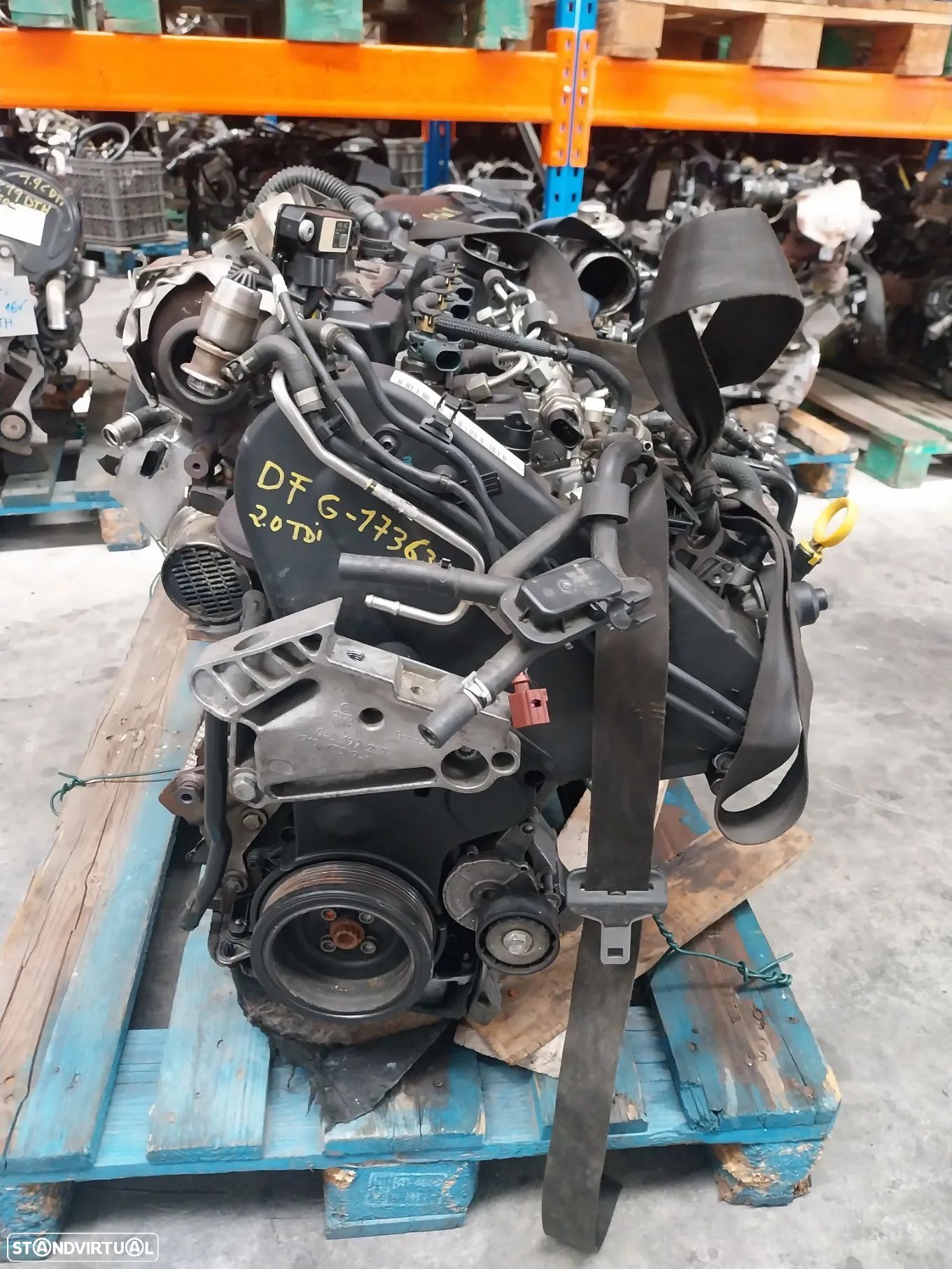 Motor VW 2.0 TDI 150 cv Ref: DFG - 1