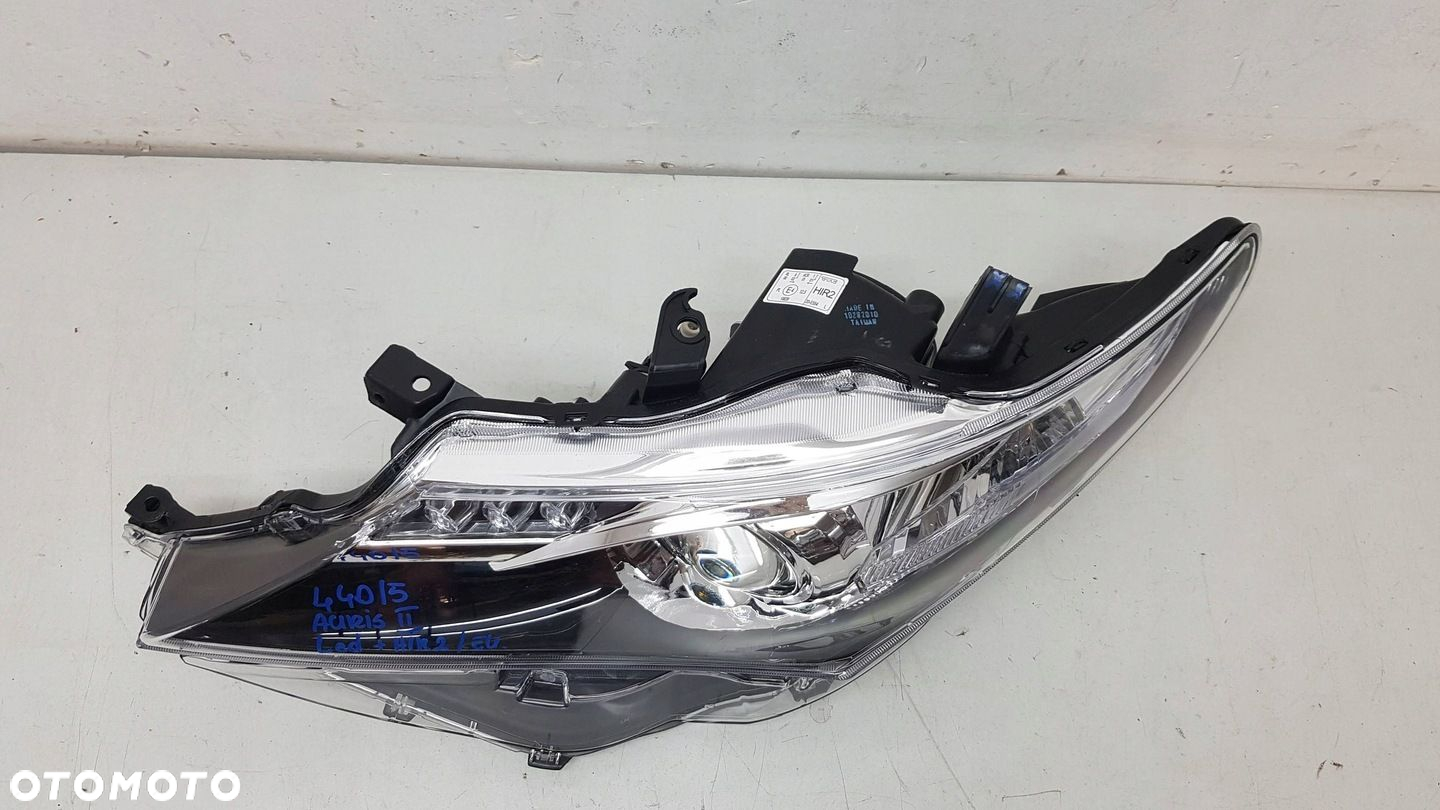 Toyota Auris II 12- Lampa Reflektor Przód Przedni LED HIR2 EU - 4