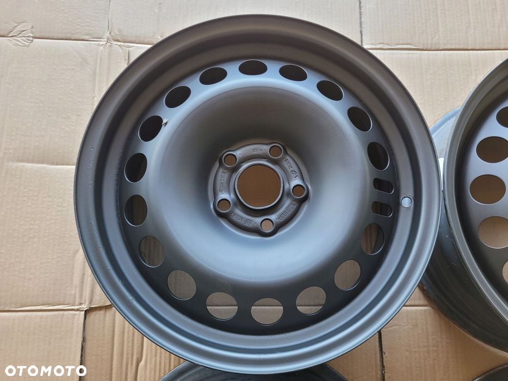 FELGI STALOWE 16 5X112 6J ET48 VW SKODA SEAT AUDI - 4