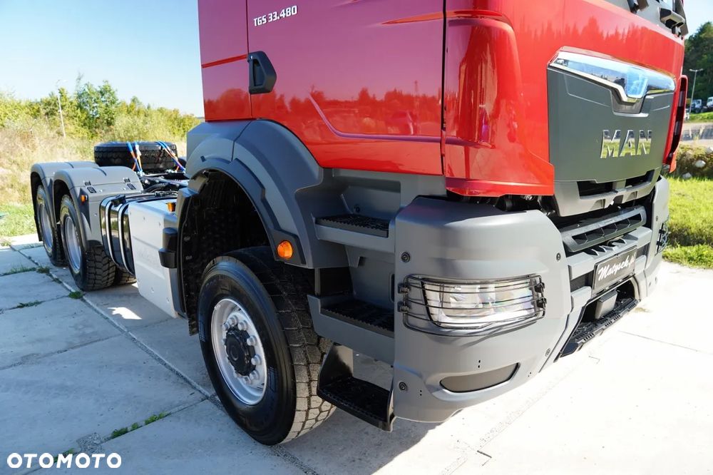 MAN TGS 33.480 / 6x6  / DO ZABUDOWY / FABRYCZNIE NOWY 2025 - 10