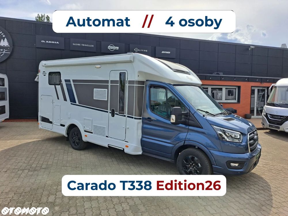 Carado T338 Edition26 - Nowy, 4os, Automat, FV23%, Hymer Center Pomorze - 2
