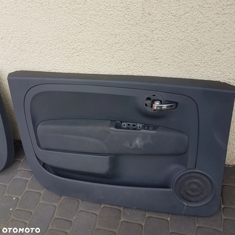 podnośnik mechanizm silniczek linki ślizg uchwyt szyby fiat 500 - 5