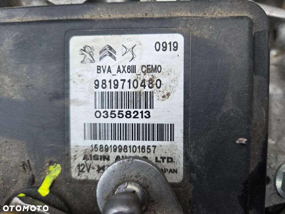 Skrzynia biegów automatyczna 1.5 BLUEHDI 20GE88 Citroen C3 Aircross 42 TYS - 14