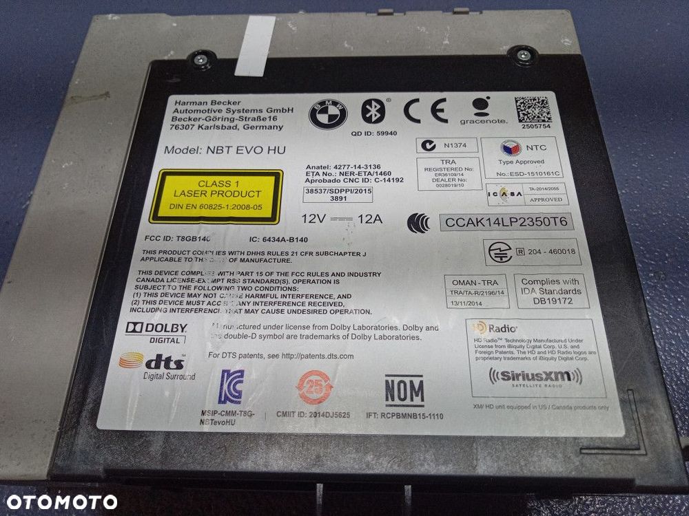 BMW X5 X6 F15 F16 F85 F86 NAWIGACJA KOMPLET 6816387 - 6