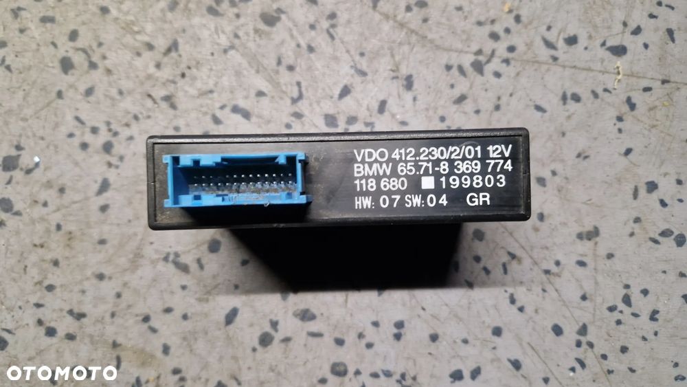 BMW E46 MODUŁ TEMPOMATU 8369774 - 1