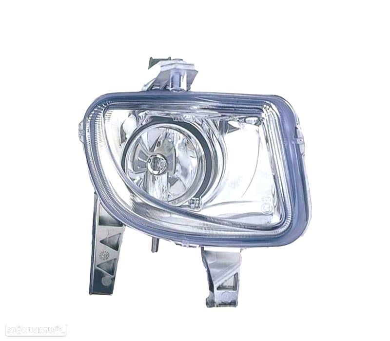FAROL DIR DE NEVOEIRO FIAT GRANDE PUNTO 05-09 FUNDO CROMADO - 1
