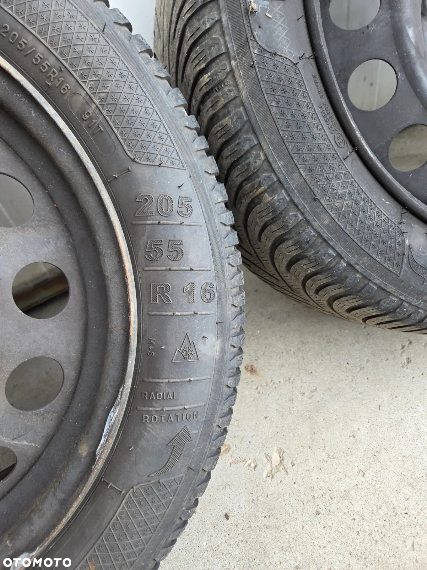 Felgi stalowe z oponami 5x108 ET44 Peugeot 308 T9 - 8