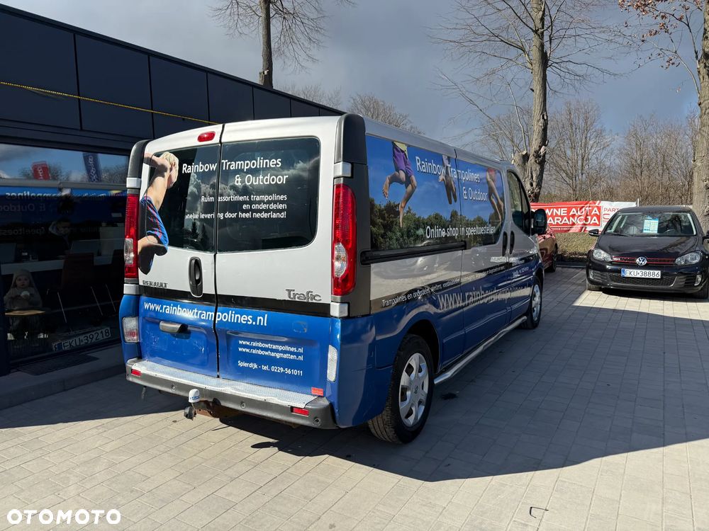 Renault Trafic 2.0 dCi Long 2x Boczne drzwi Klimatyzacja Elektryczne Szyby Gwarancja - 14