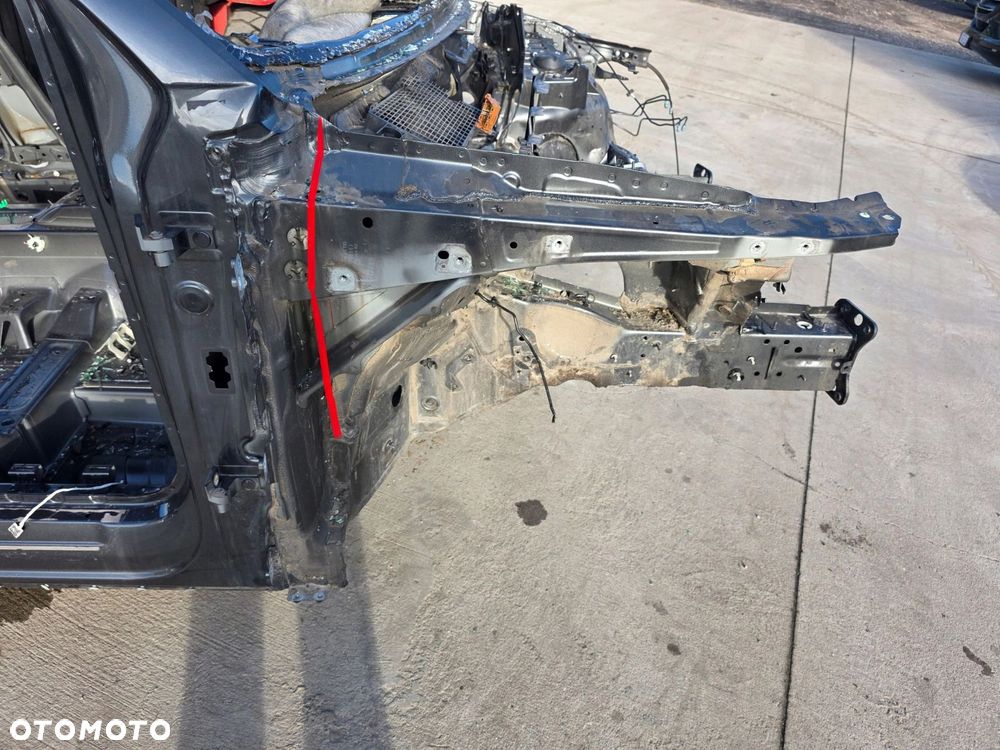 ĆWIARTKA PODŁUŻNICA FARTUCH PRAWY PRZÓD AUDI Q5 FY 80A ORYGINAŁ ! - 7