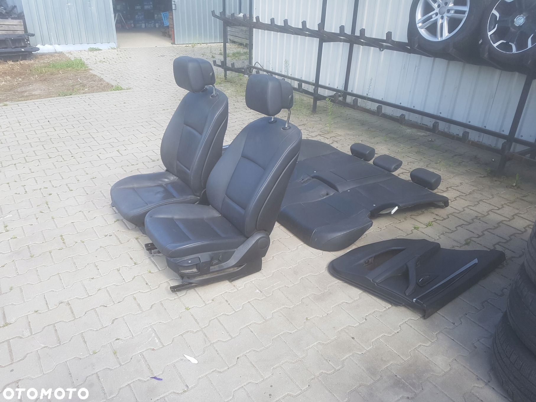 BMW 5 F10 FOTELE SKÓRZANE SKÓRY KANAPA ANGLIK - 7