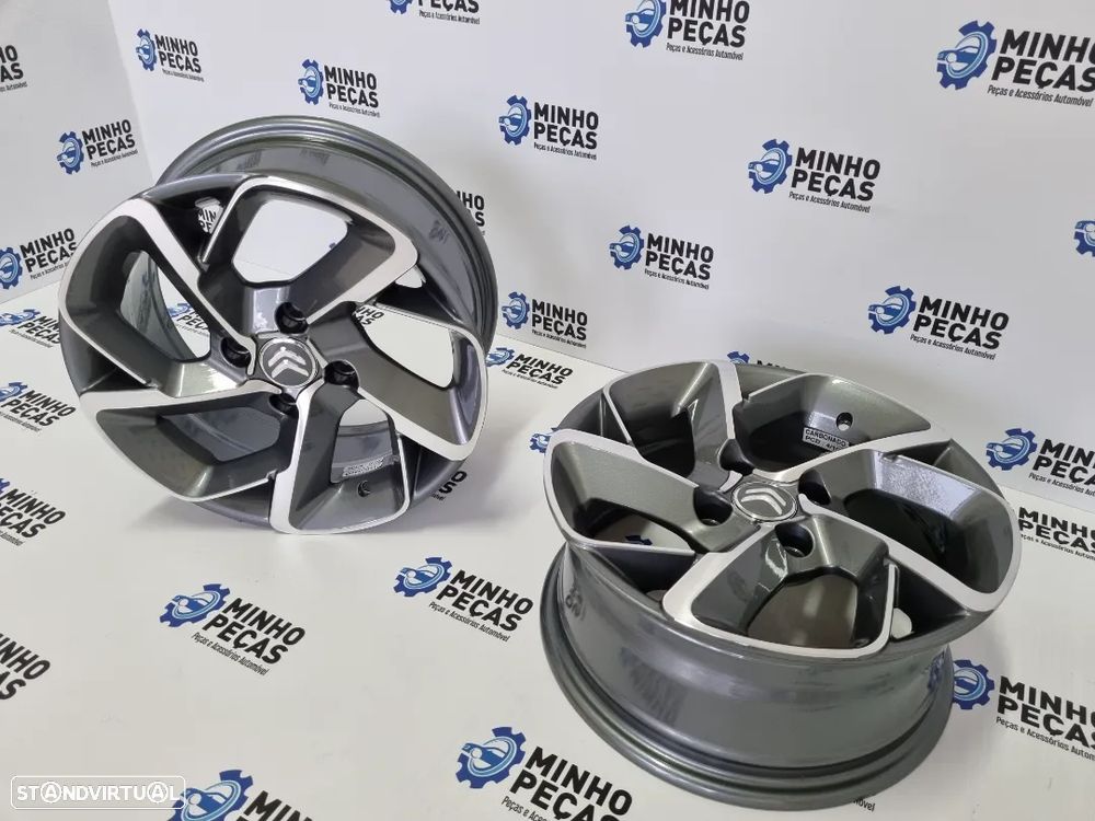 Jantes Citroen em 15 GunMetal - 5