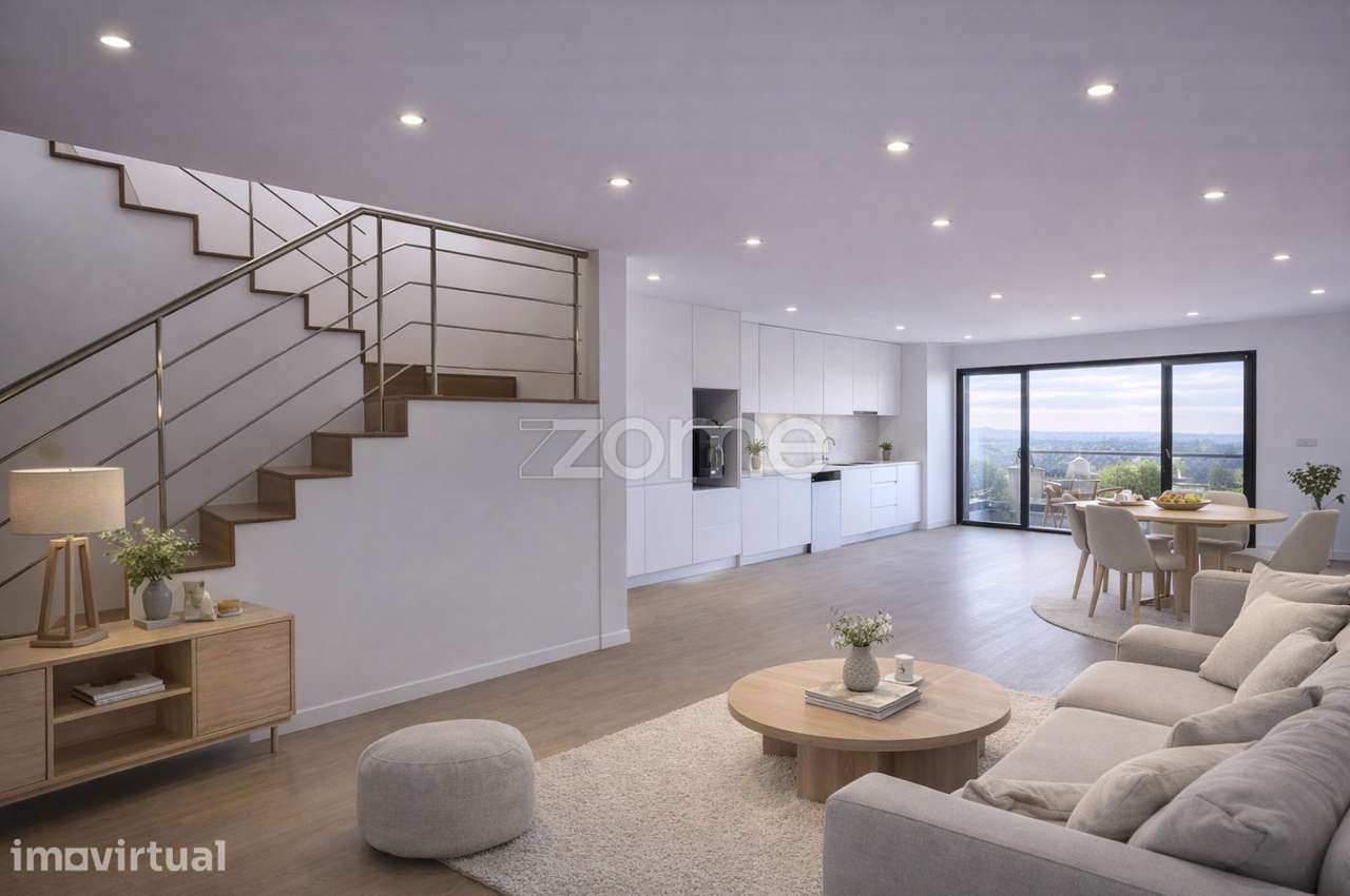 T2 +2 Duplex Novo, com Terraços, em Esgueira - Aveiro - Grande imagem: 2/17