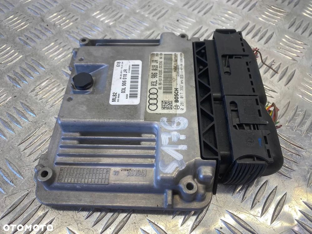 KOMPUTER STEROWNIK SILNIKA AUDI A4 B8 A5 8T 2.0 TDI 03L906018JR - 4