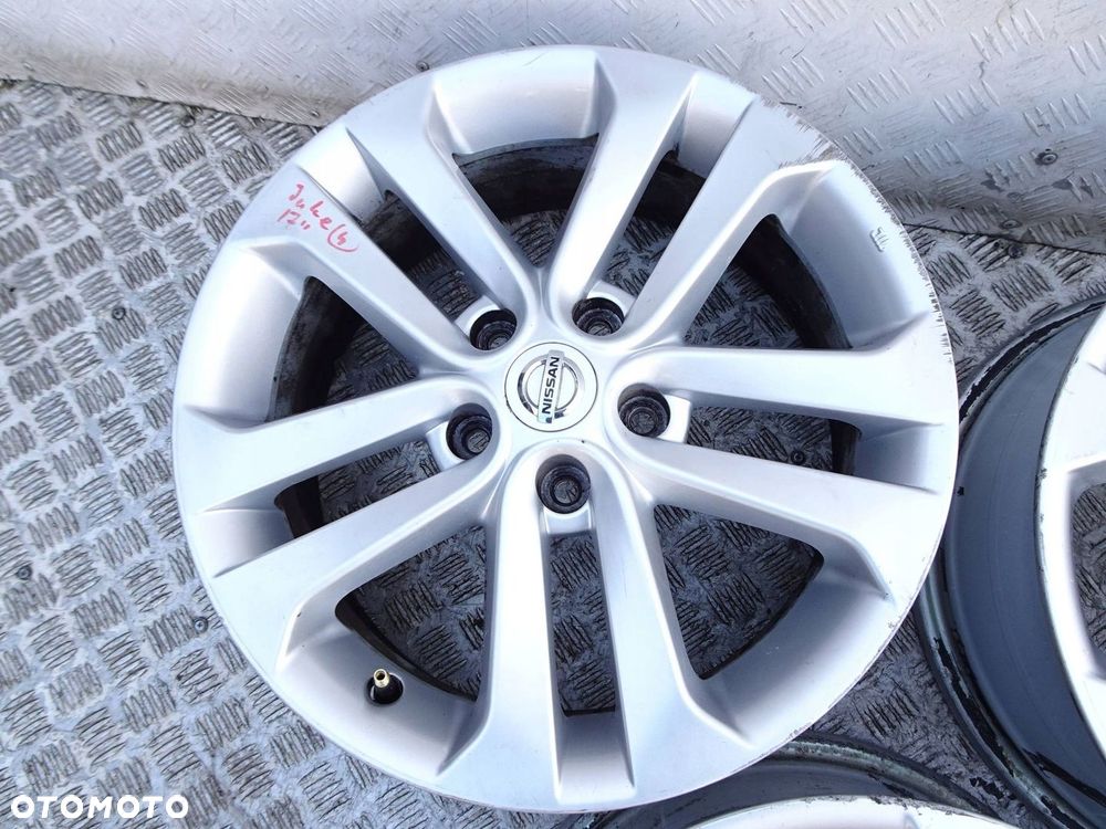 Alufelgi KPL. Nissan Qashqai J10 17" 5x114.3 ET 40 - 9
