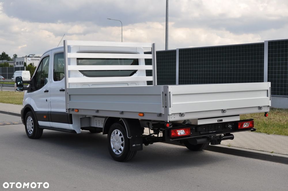 Ford TRANSIT L3 7 OSOBOWY FABRYCZNIE NOWY !!! DOSTĘPNY OD RĘKI !!! DOKA DUBEL KABINA PODWÓJNA KABINA + SKRZYNIA HAK - 3