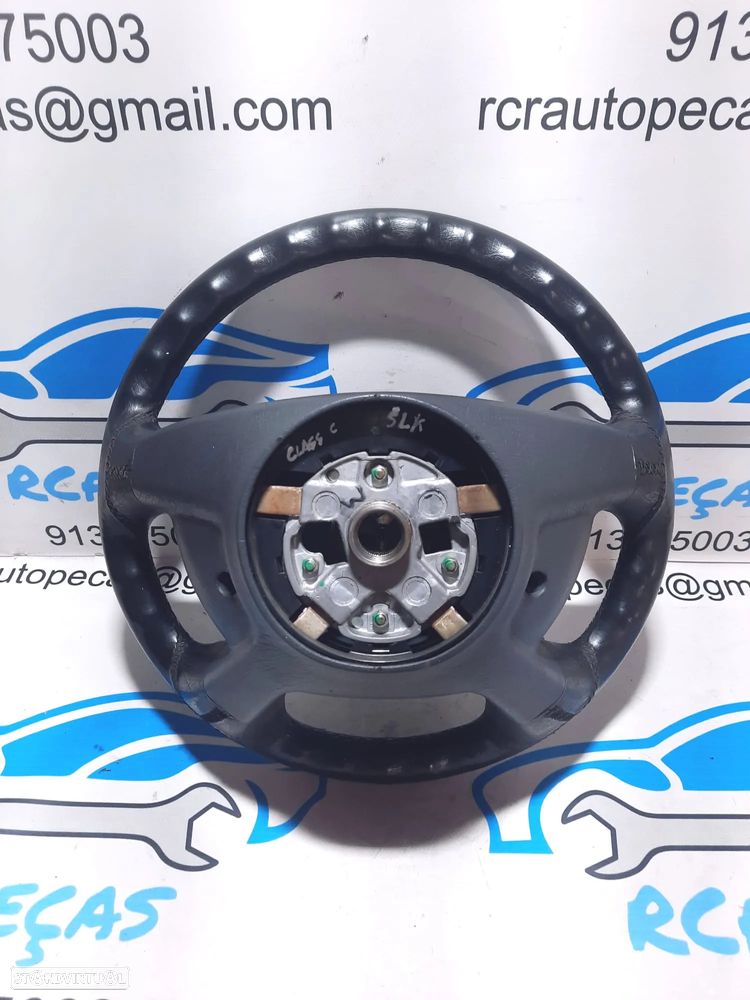 VOLANTE GUIADOR COMPLETO MERCEDES BENZ SLK R170 W170 A1704600003 1704600003 CLK C208 W208 PELE AIRBAG - 8