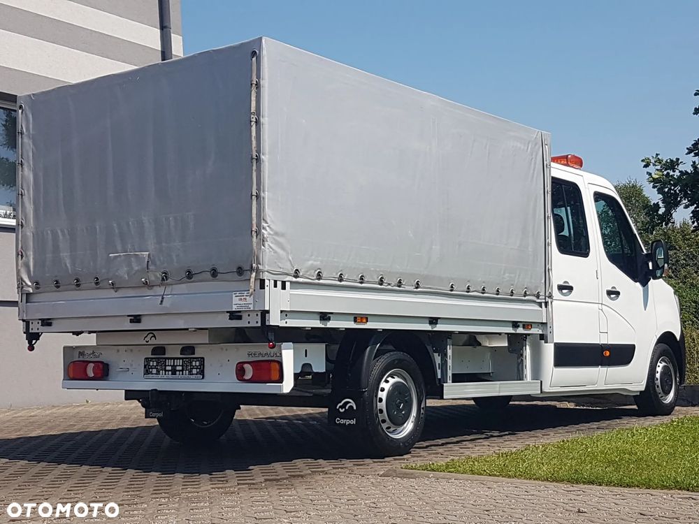 Renault MASTER DOKA 7-OSÓB PLANDEKA PAKA SKRZYNIA ŁADUNKOWA DOUBLE KABINA KLIMA TEMPOMAT KRAJOWY - 29