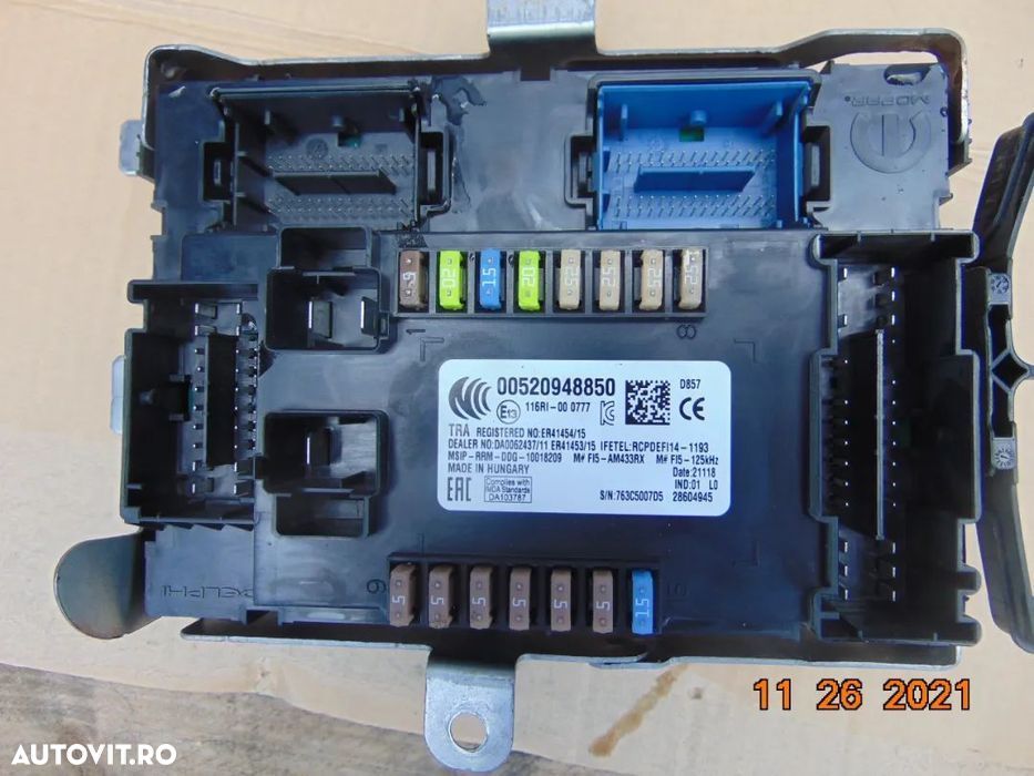 Modul electronic Fiat Tipo 2017-prezent modul bsi dezmembrez fiat tipo - 1