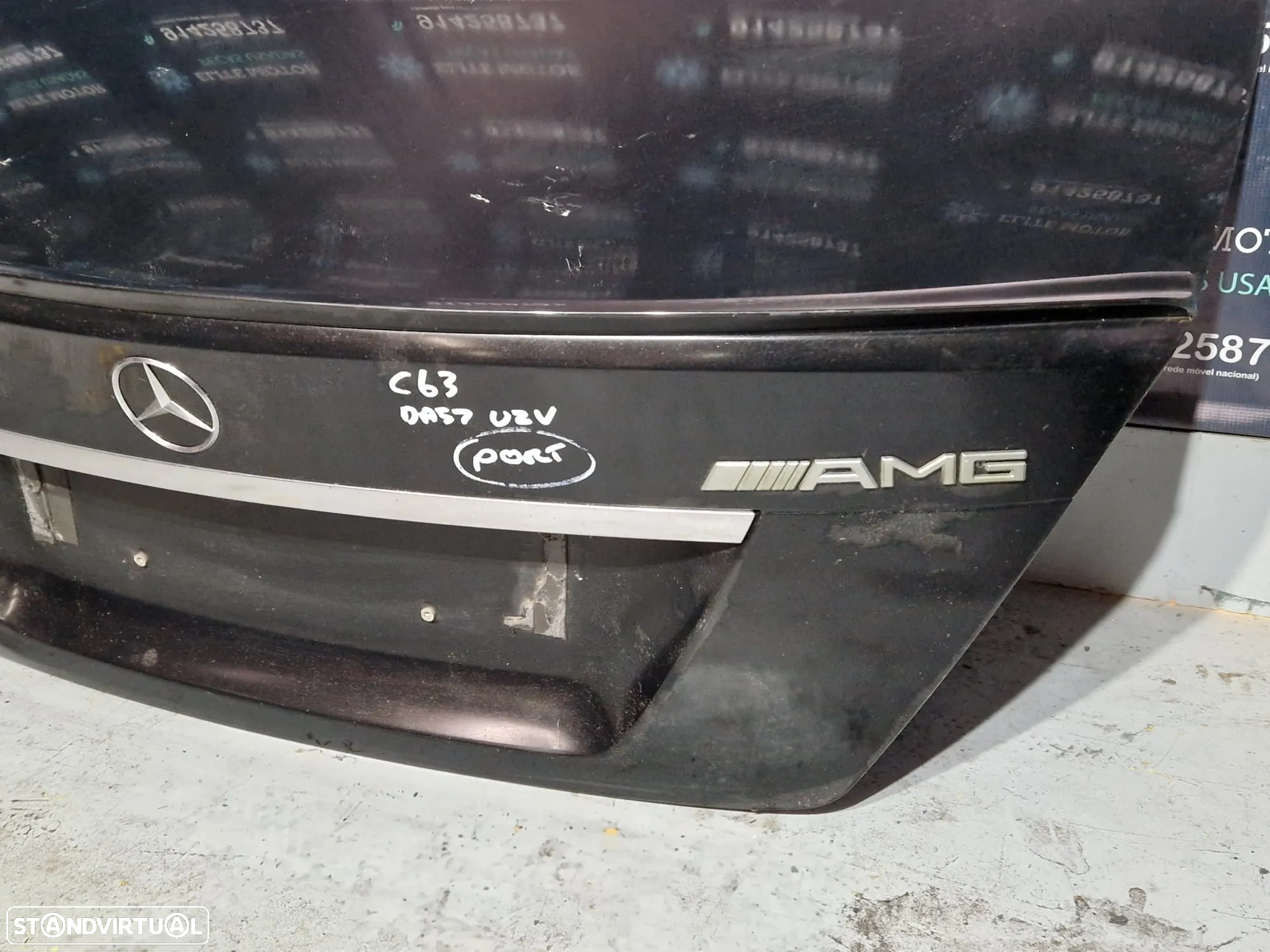 Tampa de mala usada MERCEDES CLASS C W204 SEDAN CARRO ENVIO GRATUITO - 5