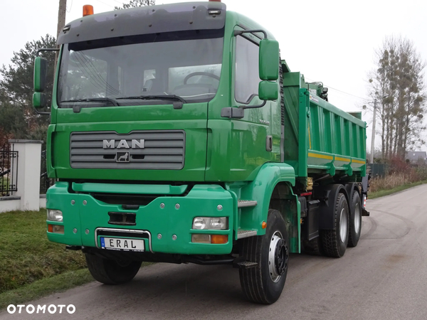 MAN 26.410 Wywrotka 6x4 Kiper Meiller Hydroburta HDS Jonsered stare tacho
