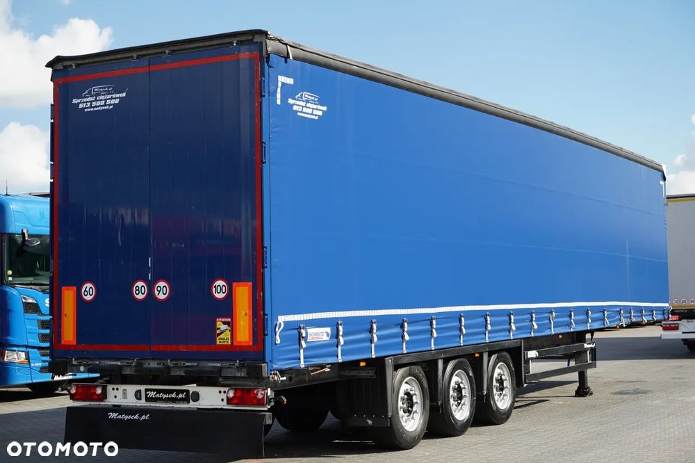 Schmitz Cargobull FIRANKA VARIOS / PODNOSZONY DACH / OPONY 385/55 R22,5 / 2016 ROK - 8