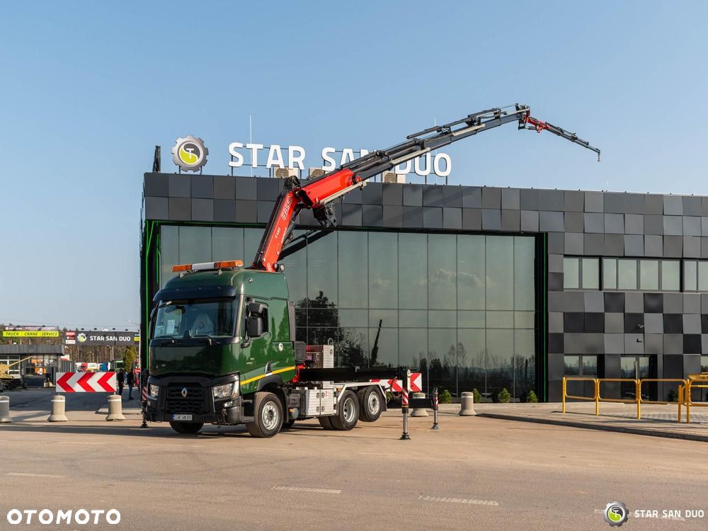 Renault T440 6x2 Fassi F485RA.2.26XE-Dynamic HDS Żuraw Fly Jib Siodło - 4