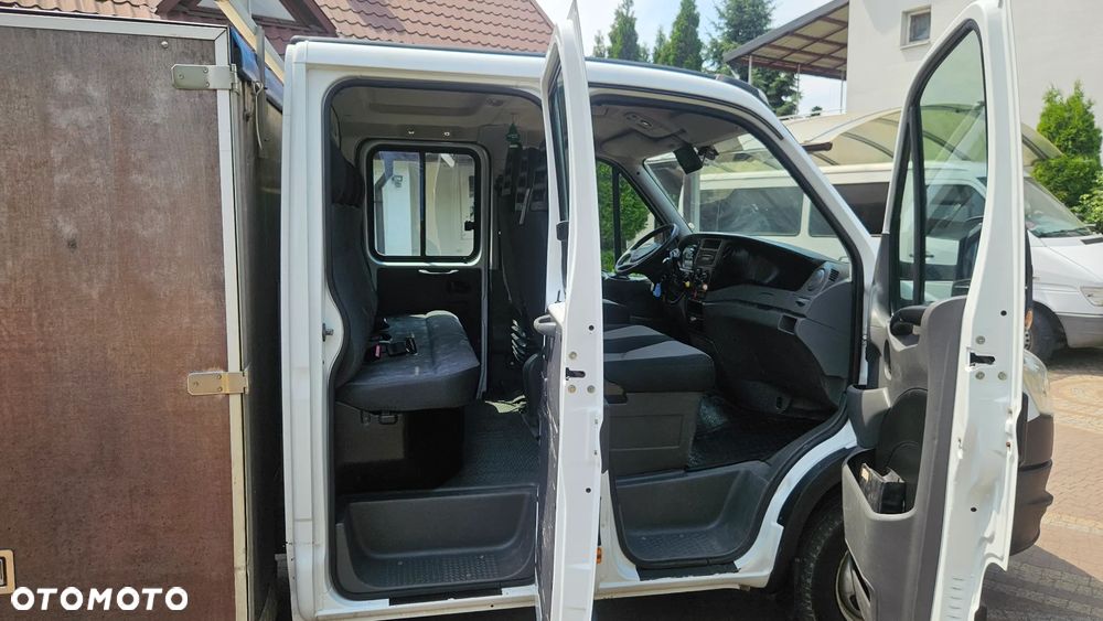 Iveco DAILY 35C17 3.0 HPI  35C DUBEL KABINA  7-OS SKRZYNIA  PAKA 3,20 M  IDEALNE POD KIPER  WYWROTKA - 19