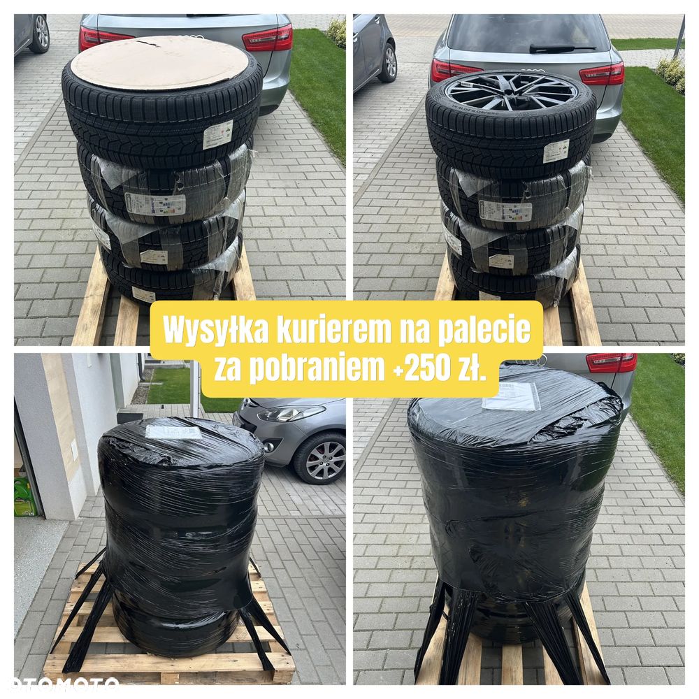 Oryginalne koła letnie FELGI 19 AUDI A8 D5 D4 A7 A6 Allroad C8 Q3 Continental 235/50R19 2023r. NOWE - 16