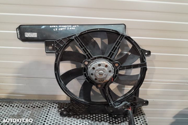 Electroventilator racire motor / AC 1.7 CDTI  8240457 MX1253 Opel Mer - 1
