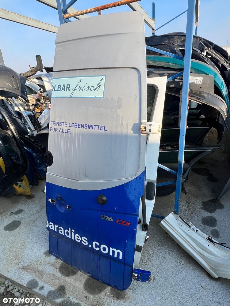 Drzwi tył tylne skrzydło prawe lewe Mercedes Sprinter W906 Crafter - 10