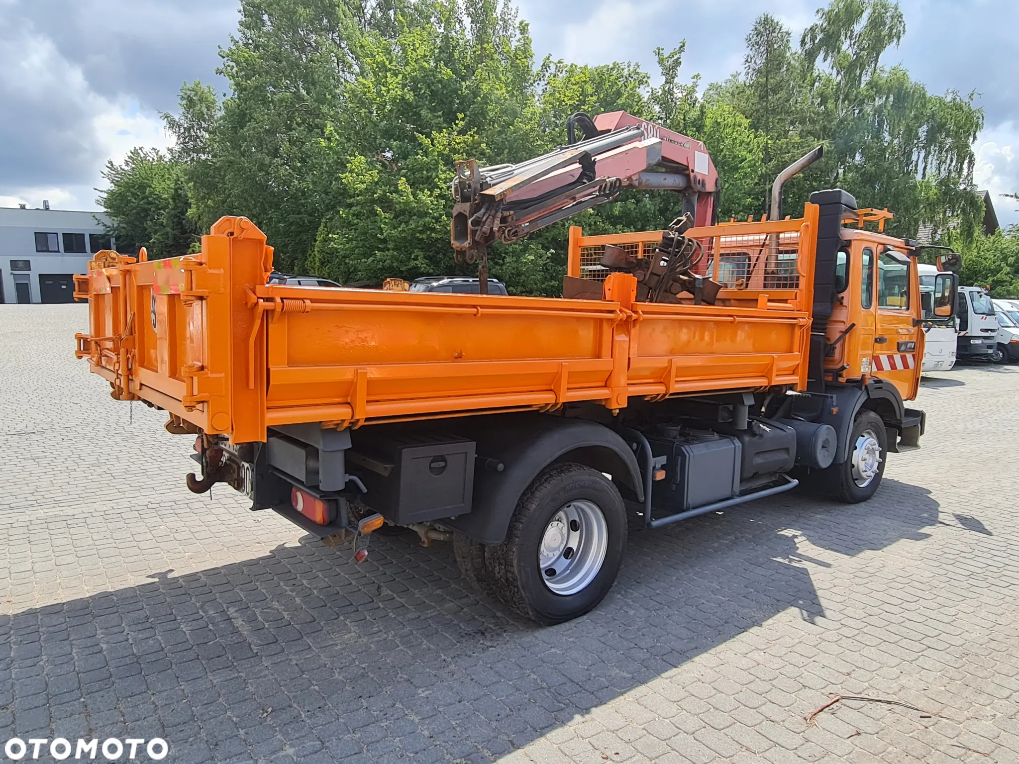Renault Midliner Wywrotka 3 str HDS Czerpak Specjalny Czołownica - 8