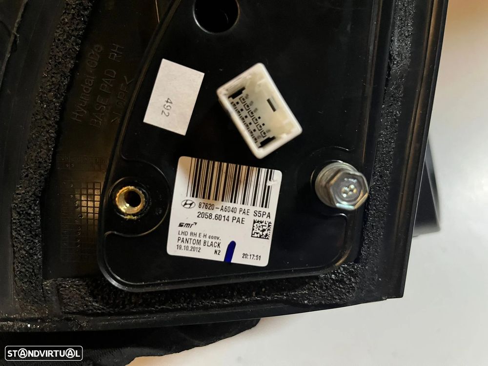 Hyundai i30 II - ESPELHO RETROVISOR DIREITO ESQUERDO - ER317 - 12