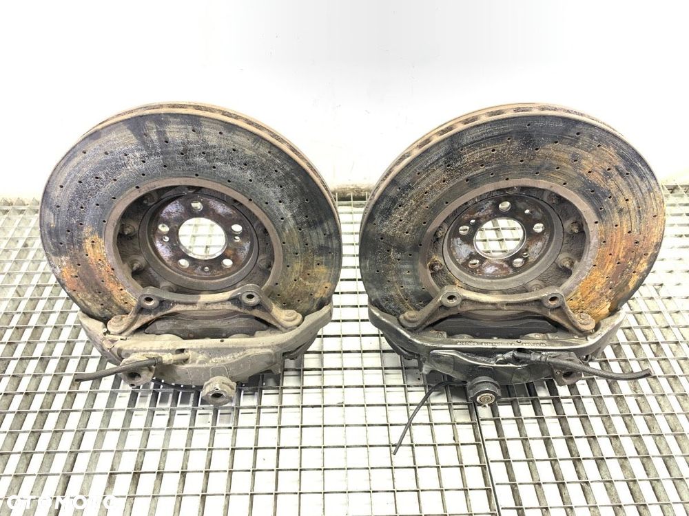 ZACISKI PRZÓD TYŁ KOMPLET SWAP CERAMIKA  AUDI A7 Sportback (4GA, 4GF) 2010 - 2018 RS7 quattro 412 - 4