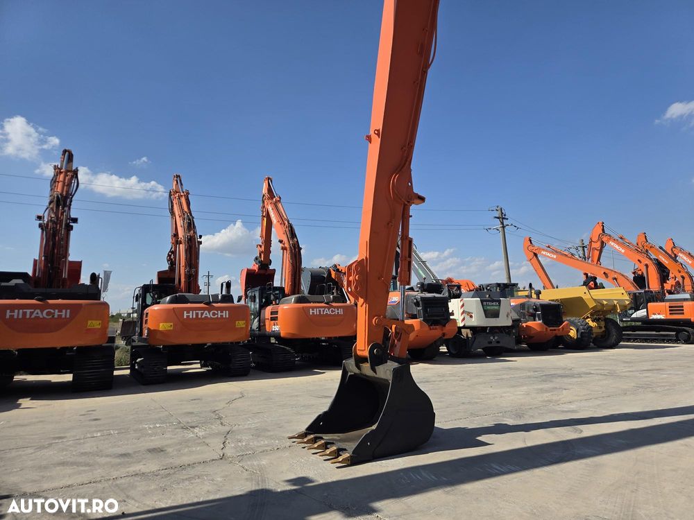 Hitachi ZX350LC, 8.053h, 40 tone, lung brate 20m, ad sapare 18m, cupa 1mc, contragreutate, senile late, consum mediu 25l/h, AC, protectie cabina, 3 pompe hidr Hitachi, revizie hidr efectuata, PROMOTIE 109.900 EUR+Tva - 7
