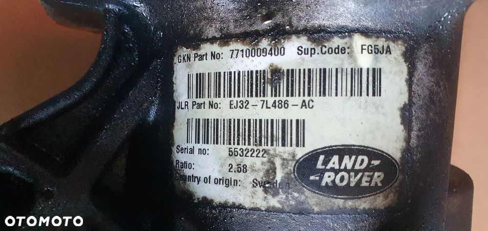 Reduktor skrzyni biegów Land Rover Discovery Sport L550 2.0 D Automat EJ32-7L486-AC - 7