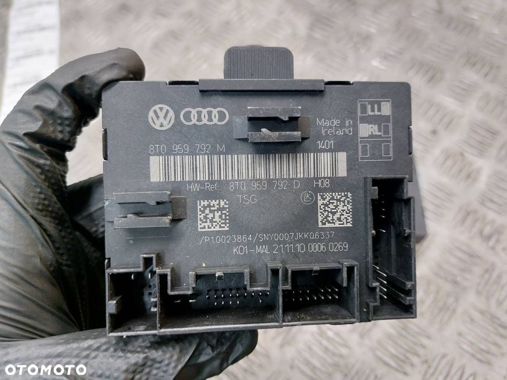 MODUŁY DRZWI PRAWY PRZÓD + TYŁ AUDI A4 B8 8T0959792D 8T0959795B - 3
