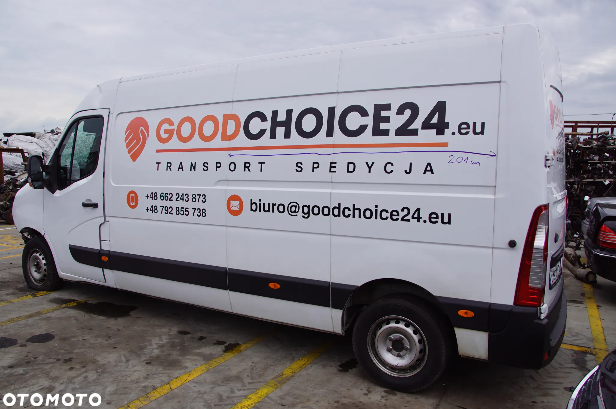 Auto na części - Renault Master III L3H2 2.3 dCi 135 KM M9T716 PF6066 2021R Drzwi Lusterka Klapa Silnik Skrzynia - 4
