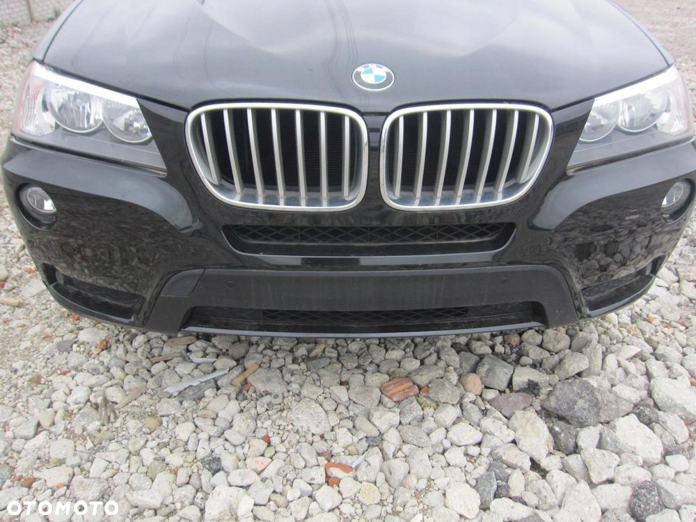 BMW X3 F25 475 BLACK SAPPHIRE MASKA CZARNA ZDERZAK LAMPY BŁOTNIK LAMPA - 1