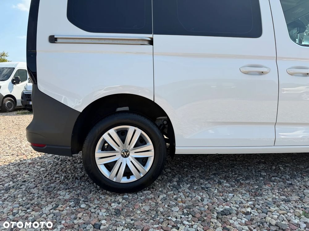 Volkswagen CADDY VAN KOMBI 5 Osobowy z homologacją cięż. N1, Mocny silnik 2.0TDI 102KM EURO-6 AQ Oszczędny i Dynamiczny Mikrobus VW, DMC-2.4t, Duża Ładowność 782kg, Homologacja na hak 1400kg, Bogate wyposażenie KOMFORT+ 100% Bezwypadkowy - 39