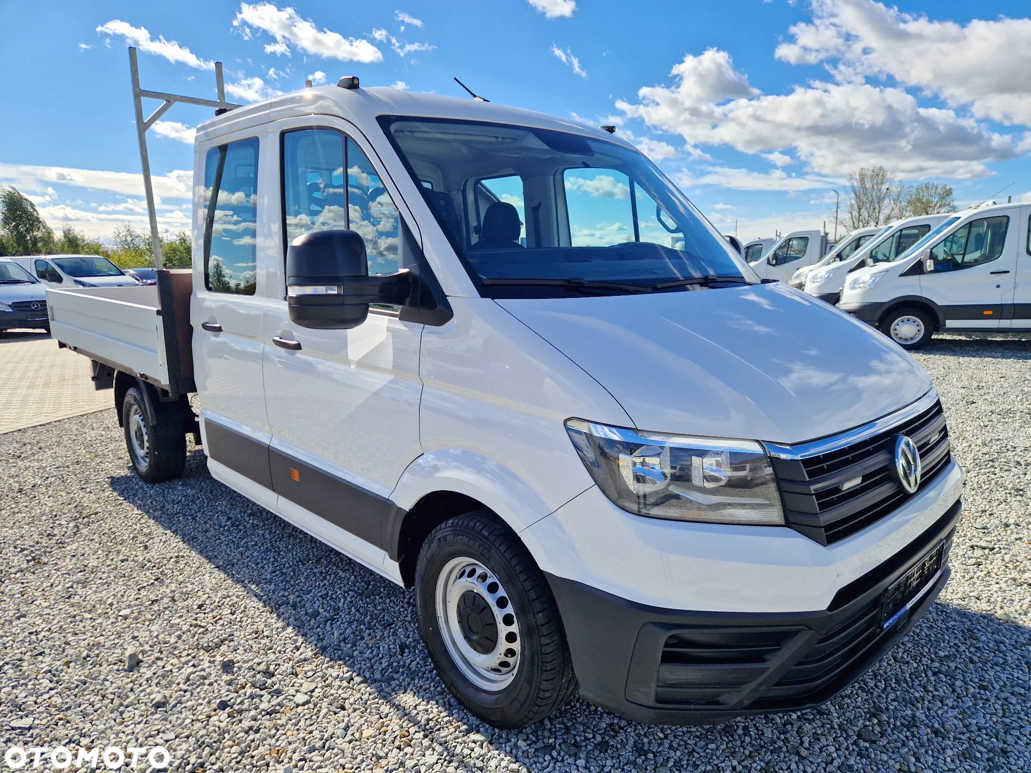 Volkswagen CRAFTER 2,0 TDI 177 KONNA DOKA BRYGADÓWKA 7 OSOBOWA KLIMA 154T/KM PRZEBIEGU GWARANCJA WEBASTO - 7