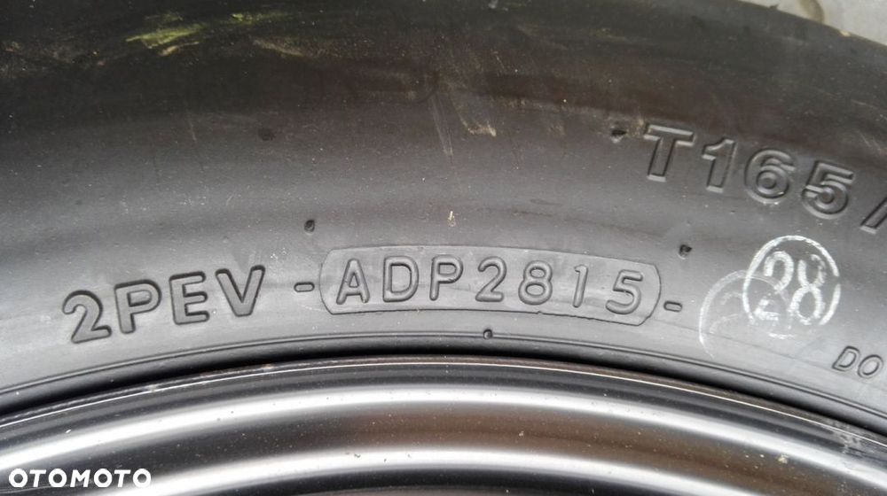 TOYOTA RAV 4 2016 KOŁO DOJAZDOWE ZAPAS 165/80 D17 - 4