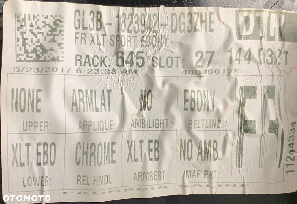 U3 FORD F150 2015- CREW CAB BOCZEK DRZWI PRAWY PRZÓD GL3B-1823942-DG - 4