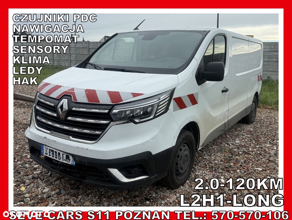 Renault Trafic L2H1, LONG, 2.0dci, klima,tempomat, navi, sensory, czujniki pdc - 1