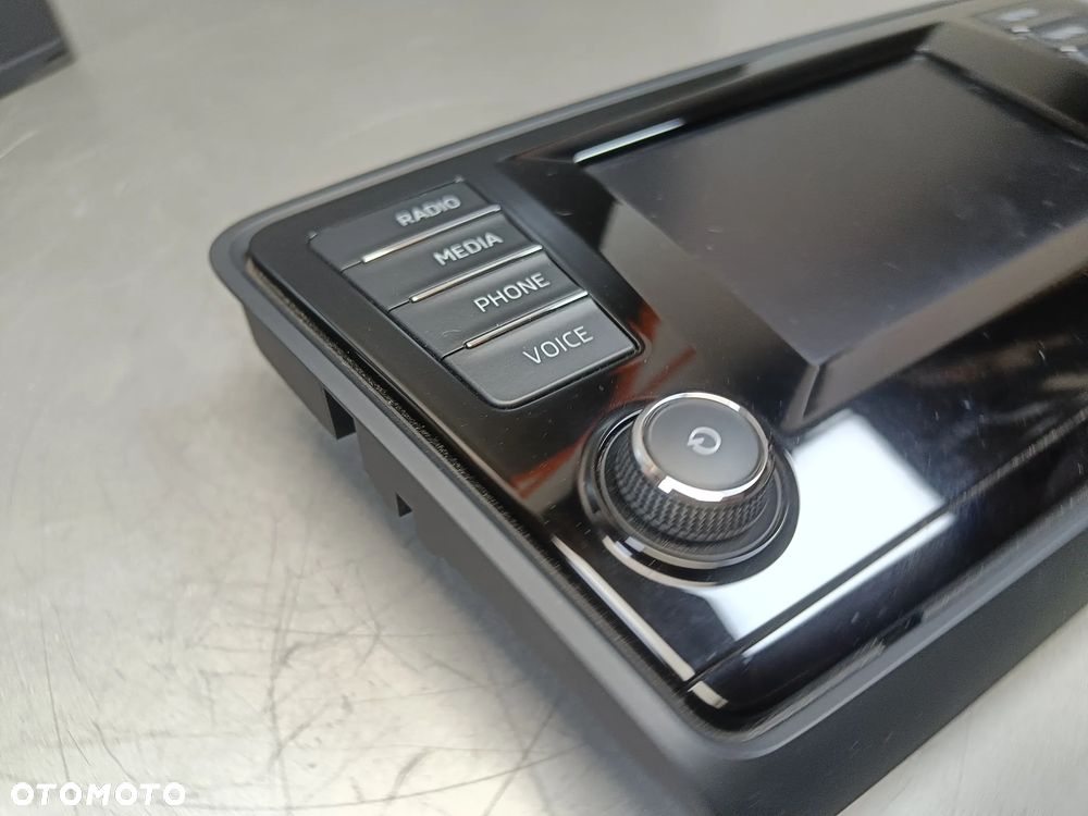 Radio Ekran Skoda Octavia 3 III Czytnik Multimediów Wyświetlacz 5E0035840A 5E0919605B - 4