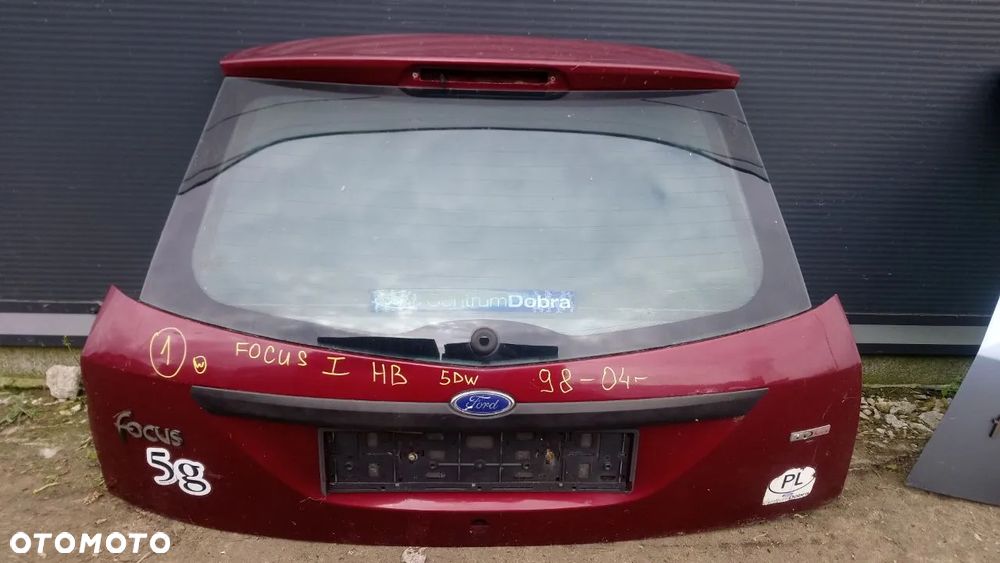 KLAPA FORD FOCUS I HATCHBACK HB BORDO, SREBRNA - 2