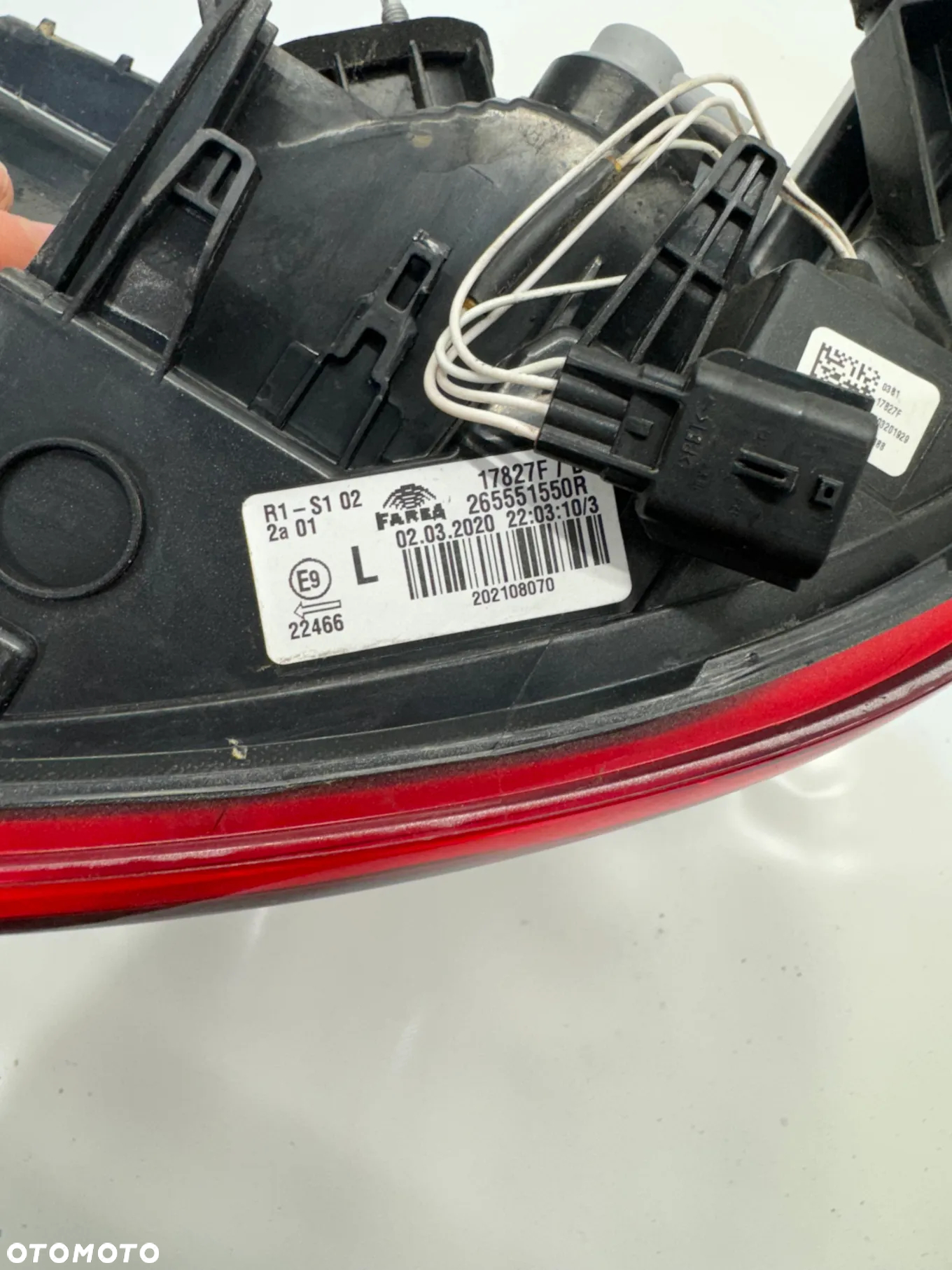 RENAULT CLIO V LAMPA TYLNA LEWA - 2