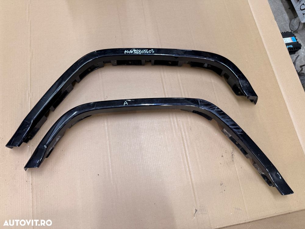 Overfender, bandou dreapta spate Mercedes-Benz G-klasse AMG 2 G63 W463 original cod A4638805803 cu defect reparabil - 3