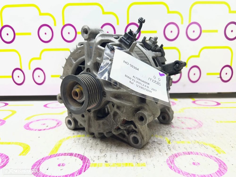 Alternador BMW X3 (F97) xDrive 20 d Ref. 12318575059 - NO. 50304 - 1