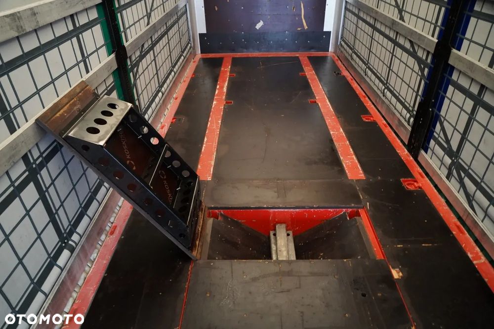 Wielton FIRANKA STANDARD / MULDA DO STALI - 9 M / OŚ PODNOSZONA / SAF / MAŁO UŻYWANA - 13